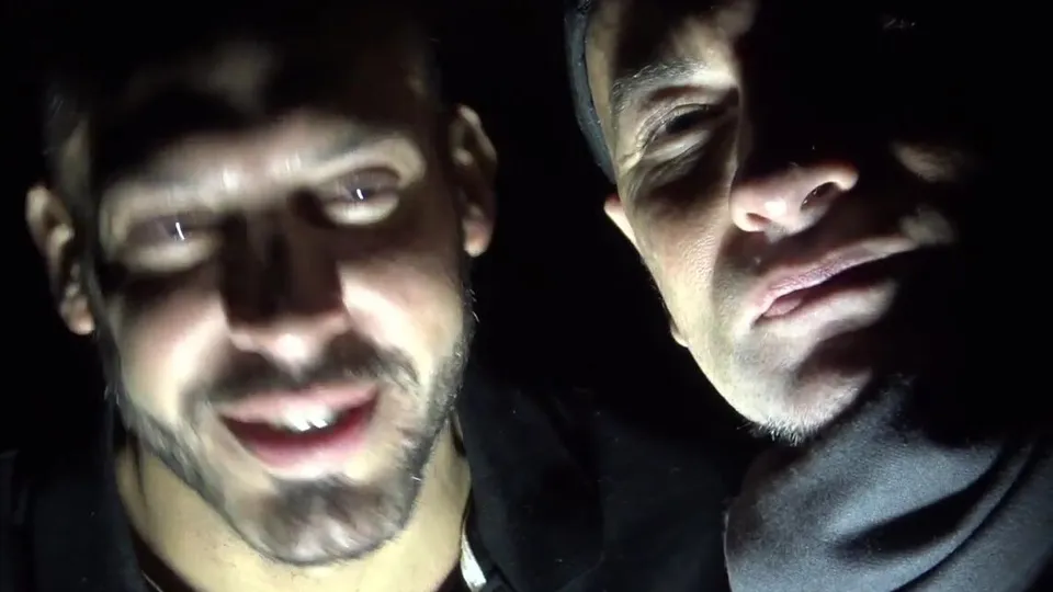 Submissive thug in tracksuit gets dosed by Viktor Rom