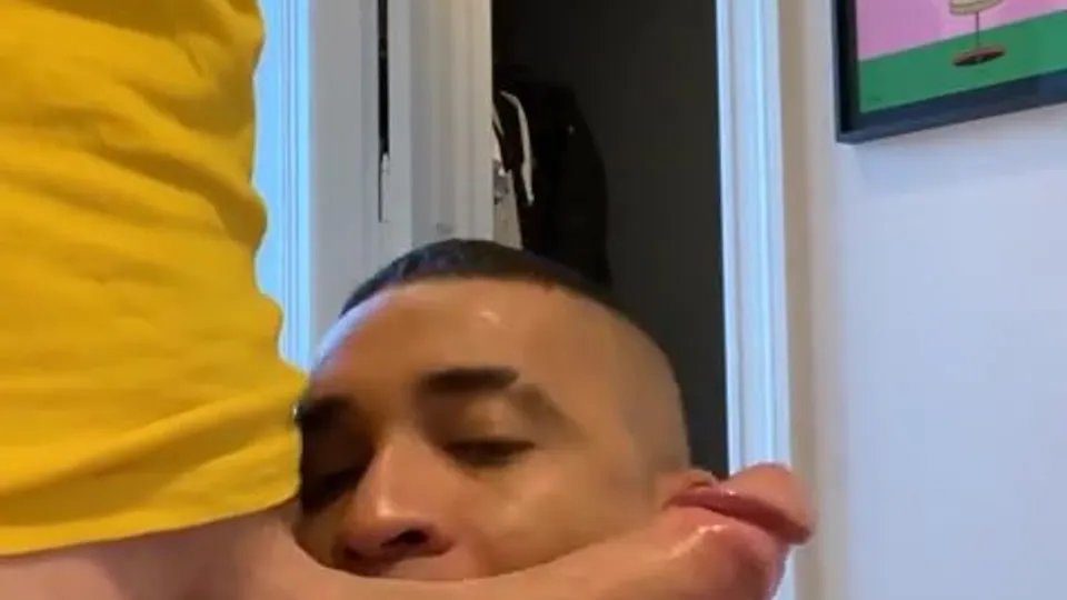 Gay Blowjob: Big Cock Sucking