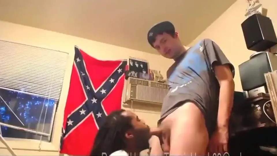 Interracial Raceplay Blowjob