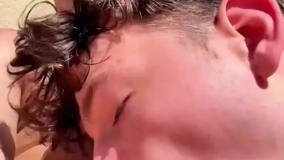 Sucking and fucking after a day at the beach