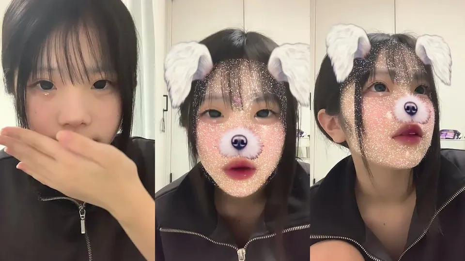 Super cute beautys Instagram live 2  
