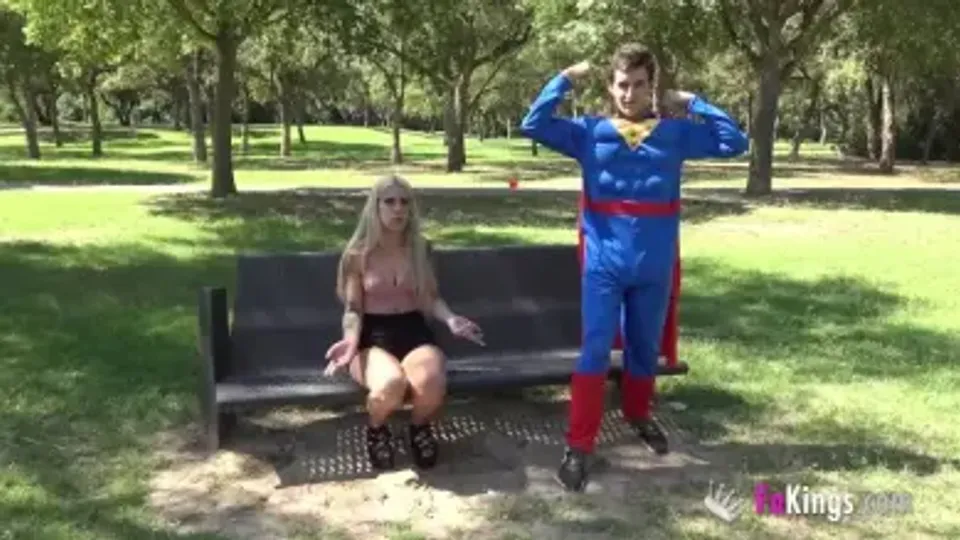 Superdude Wants To Super-Fuck. She Agrees To It! on PornDoe.com