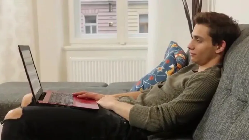 Caught Watching Gay Porn