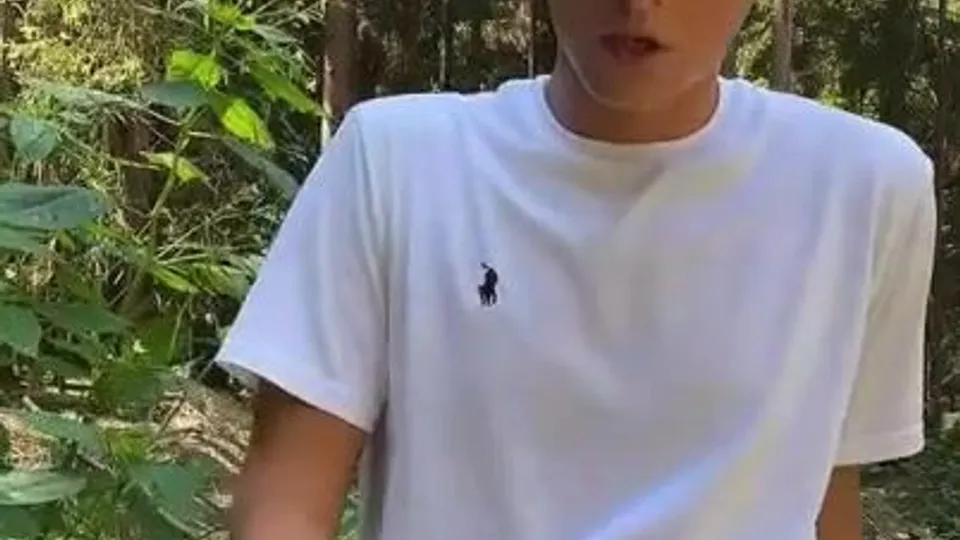 Sven Wanks n Cums in the Forest