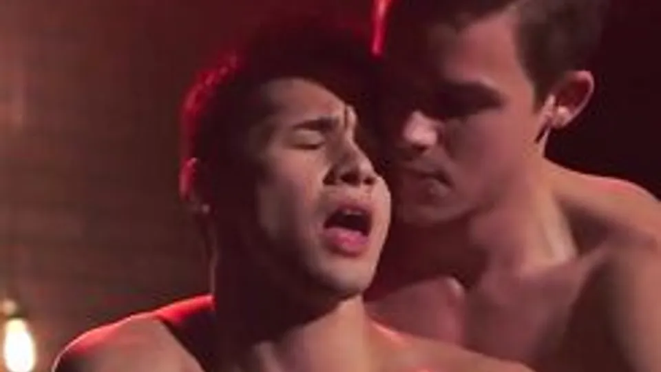 Twink Boys Masturbate and Swap Cum