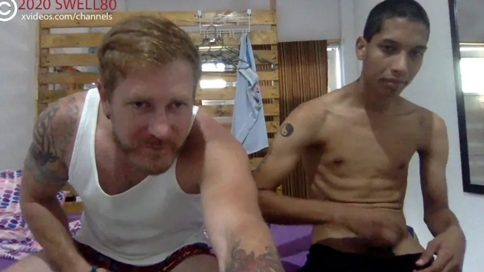 Miguel and Swell80 Mutual Masturbation