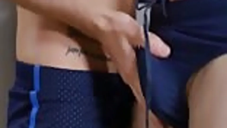 Swim-Team Gay Porn Bareback Boys Duo Sex