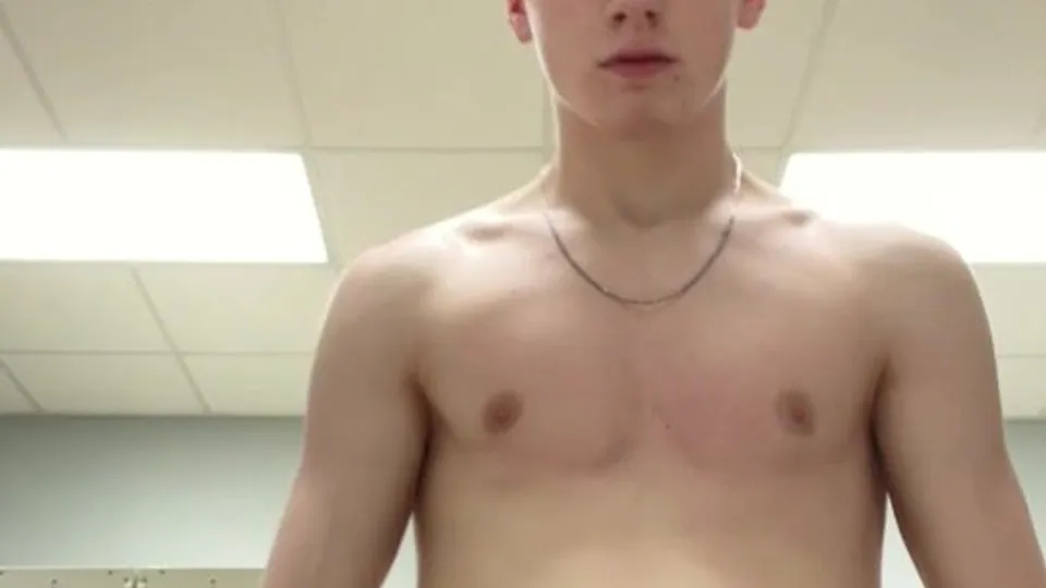 Swimmer Paul jerking off in the shower at the gym (#9, #10, #11)