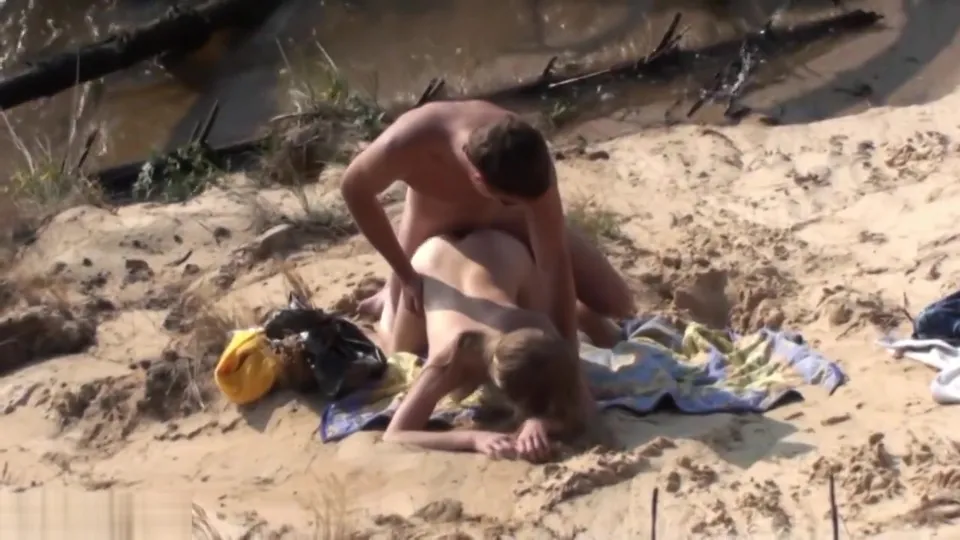 Beach Gangbang: Swingers in Public
