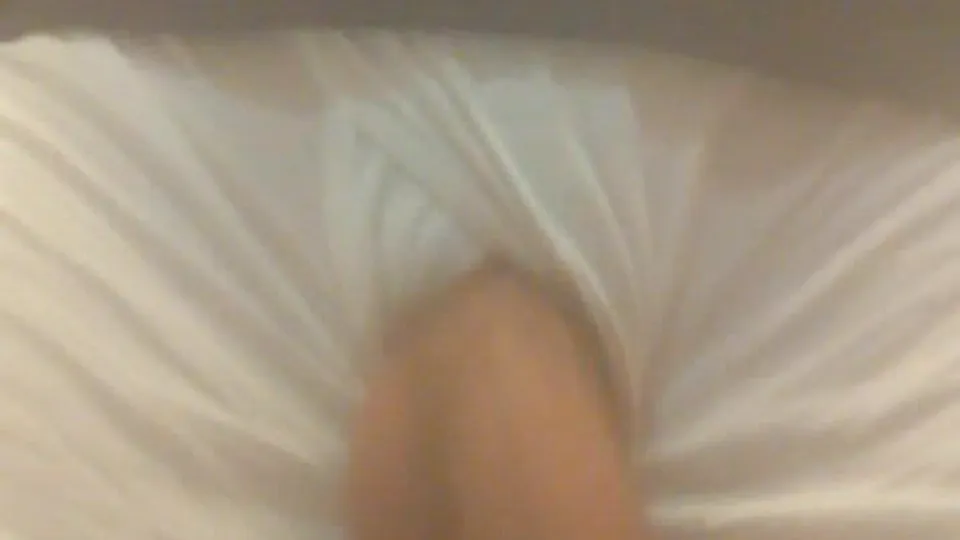 Swinging floppy dick through briefs