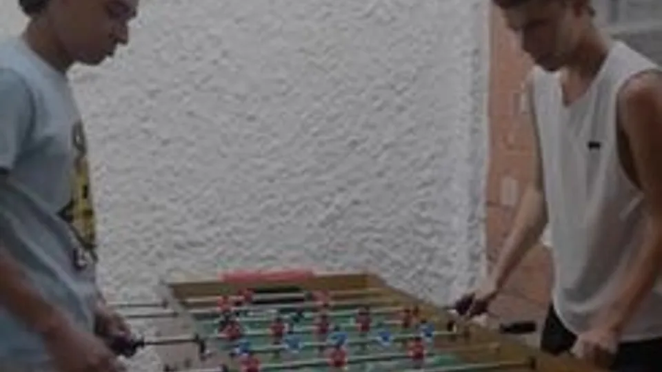 Table Football Makes Them Horny Porn Gay BF