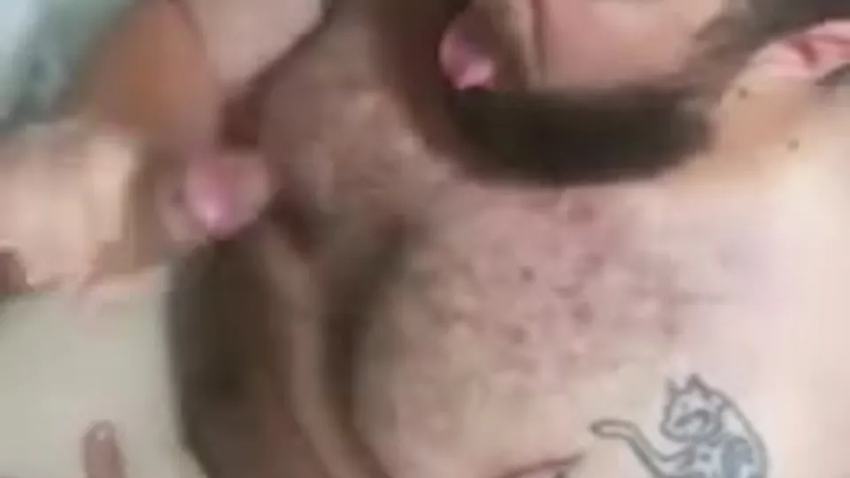Takes the cum in the mounth while he's fucking - ThisVid.com