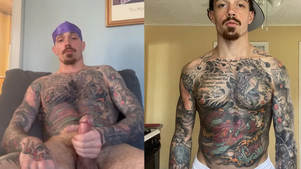 Tatted Daddy Got Horny After Work - ThisVid.com