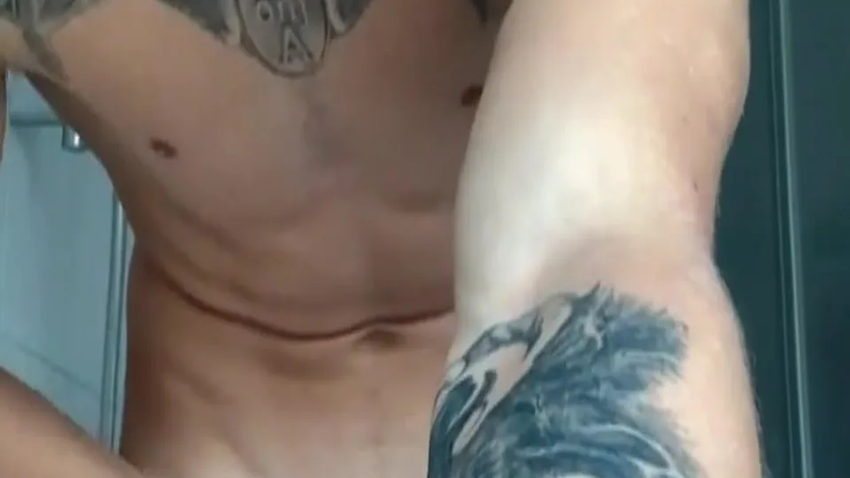 Tattoo jock shower jerk off - ThisVid.com