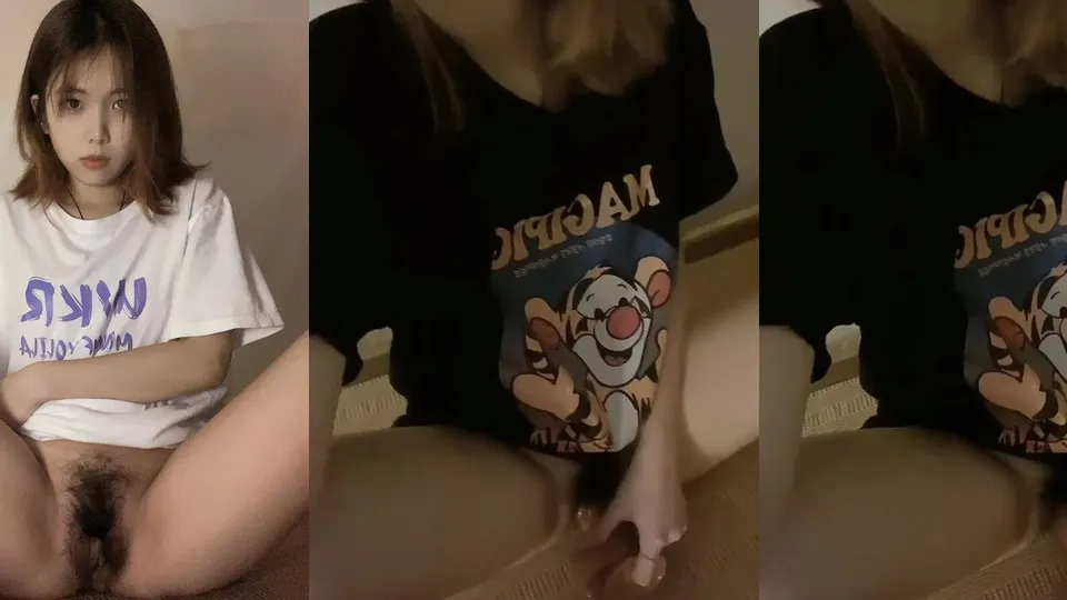 Tattooed slut fucks pussy with dildo and masturbates  
