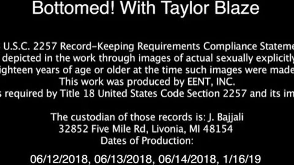 Taylor Blaze in Group Gay Bareback Action