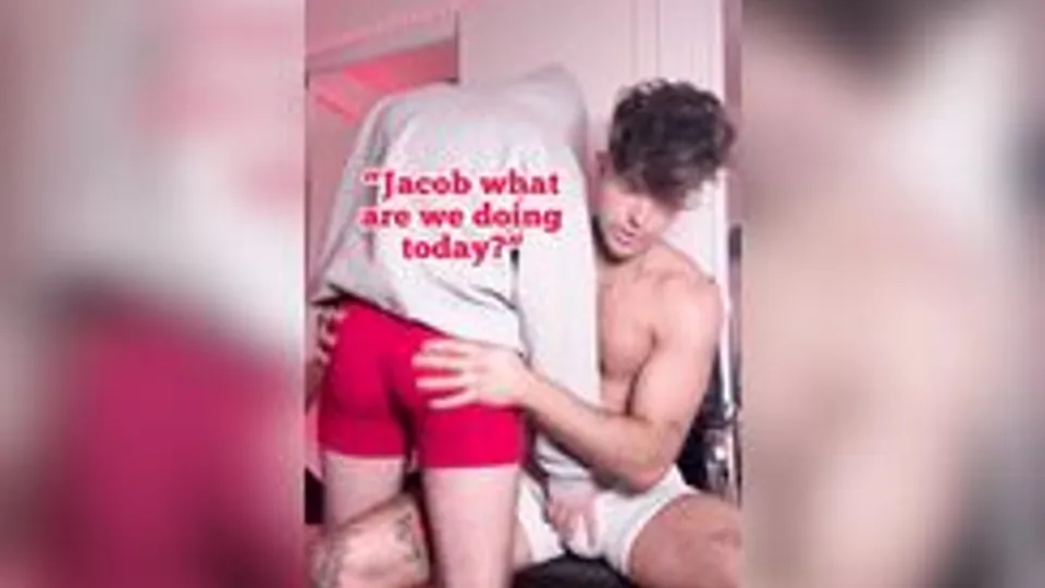 Teaching him how to bottom