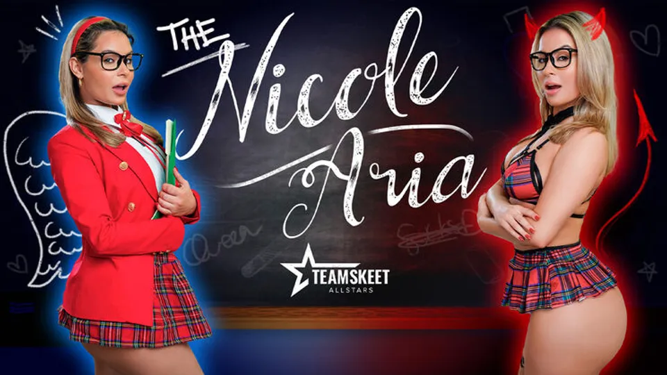 Team Skeet All Stars - Donnie RockNicole Aria - August Spotlight: Ready to Go Back to School? Nicoles Fucking Lessons Are in Session 