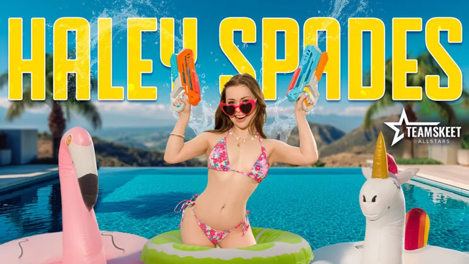 Team Skeet All Stars - Dorian Del IslaHaley Spades - March Spotlight: Haley Spades Gets Spring Break Ready with a Big Cock! 