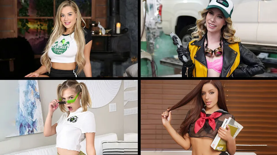 Team Skeet Selects - Anya OlsenKhloe KapriWhitney WrightVanna BardotBlake BlossomCoco LovelockOctavia RedChanel CamrynWillow Ryder - Best of Our All-Stars Compilation 