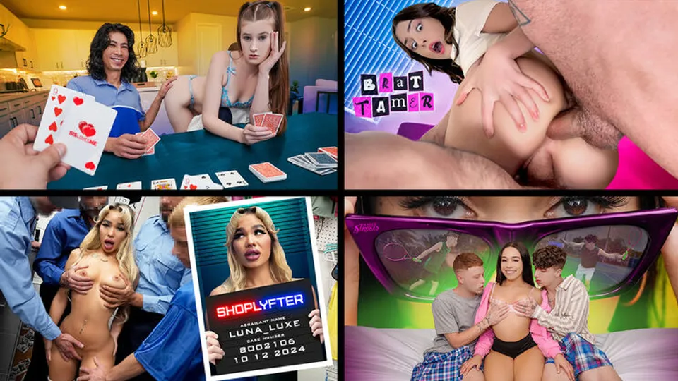Team Skeet Selects - Valentina NappiFreya Von DoomKiki DairePenelope WoodsChanel CamrynWillow RyderAthena HeartMadison WildeLuna Luxe - Sloppy Blowbangs Compilation 