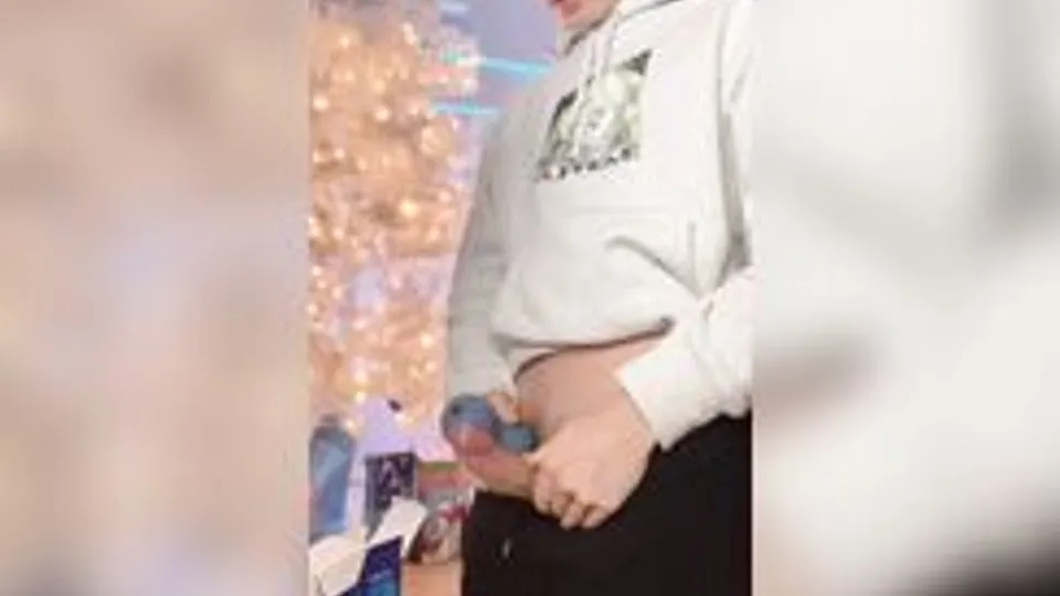 Teen Boy Twink Use New Sleeve