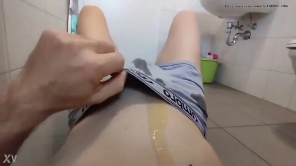 Teen boy wetting his underwear twink lovers gay