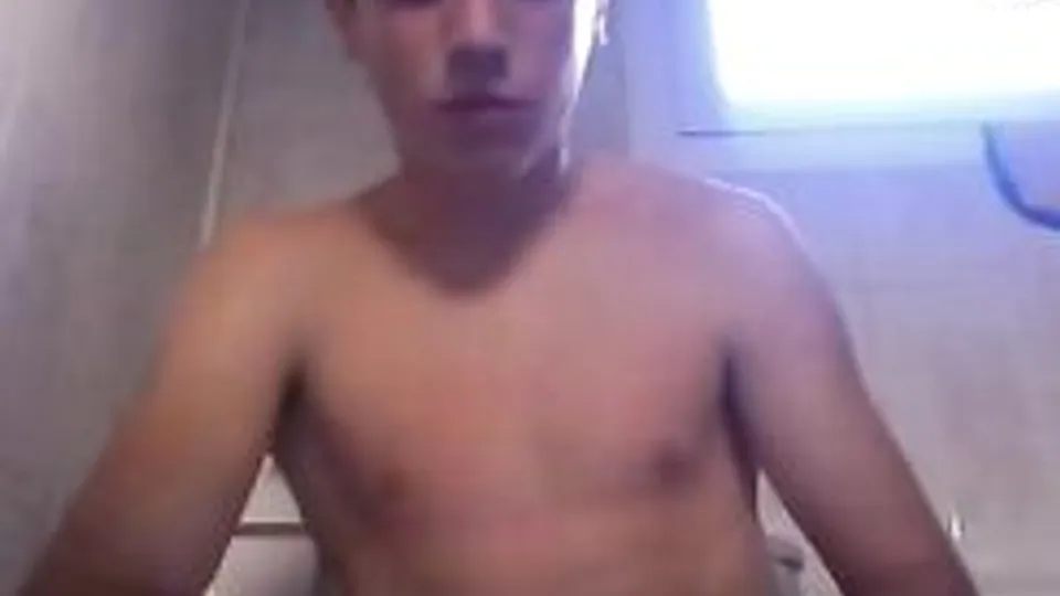 Teen gay boys porn - In his bathroom