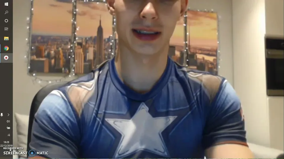 Teen muscle cam flex - ThisVid.com