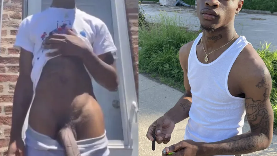 Teen reveals *HORSE* BBC on front porch - ThisVid.com