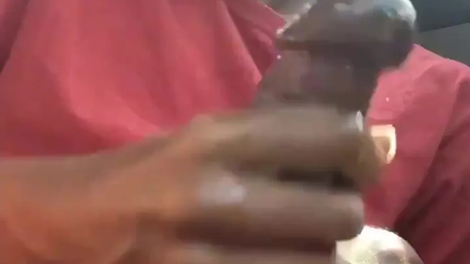 Teen spits on his dick and nuts all over - ThisVid.com