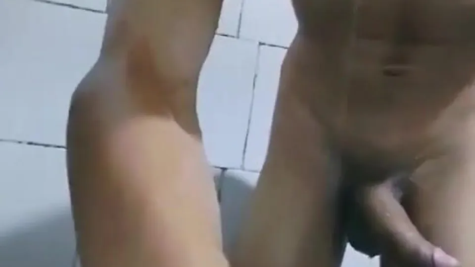 Teenage boy with a huge penis