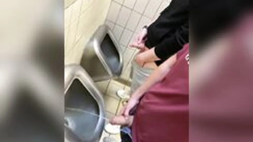 Twink Boys Jerk Off in Toilet