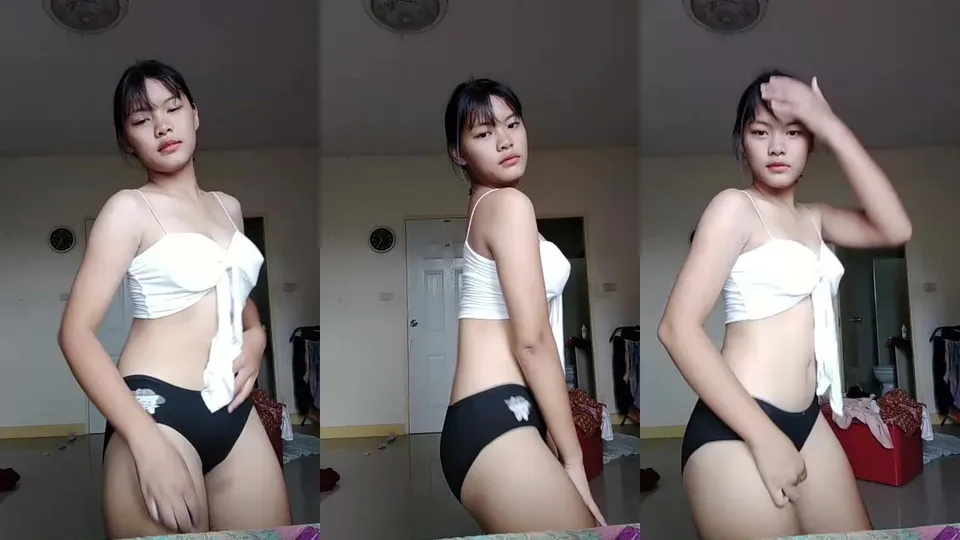Thai sister dances naked 