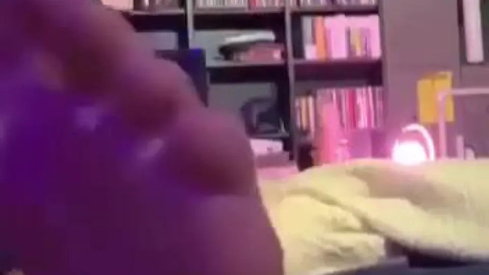 The 18-year old teen showing his feet