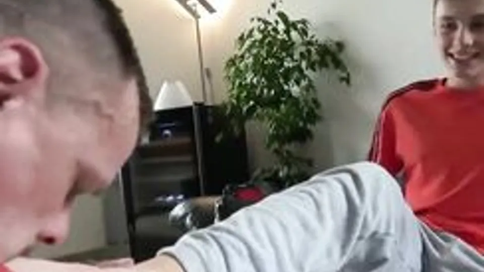 Twink Boys Masturbate Together