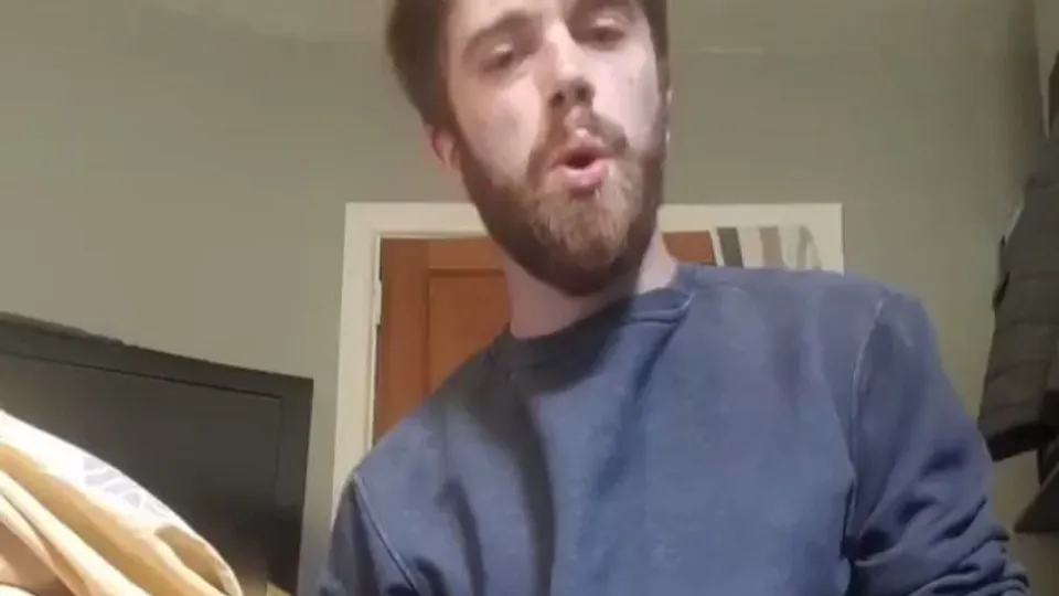 The big plug fell out of his loose hole - ThisVid.com