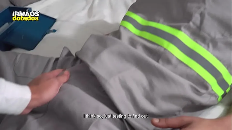 Electrician's Hard Fuck with Massive Tool