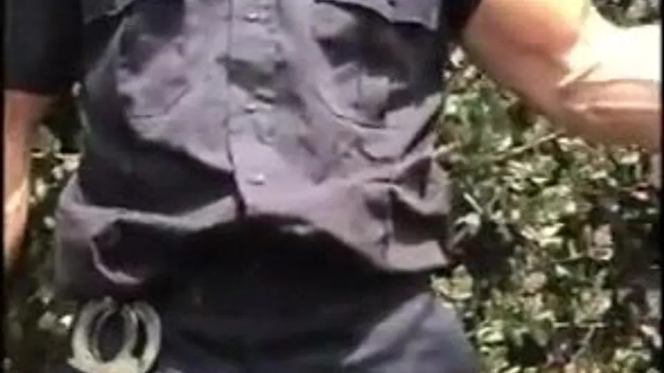 The exciting huge dicked exhibitionist cop - ThisVid.com