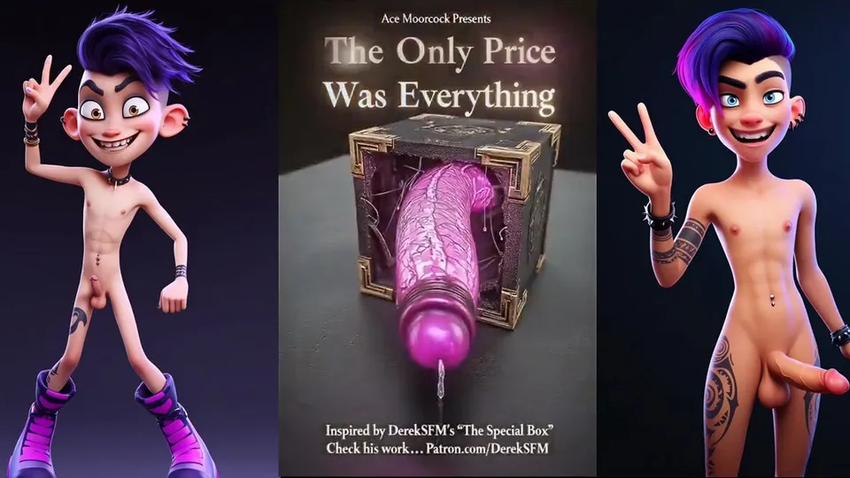 Gay Twink's Solo Fetish Play