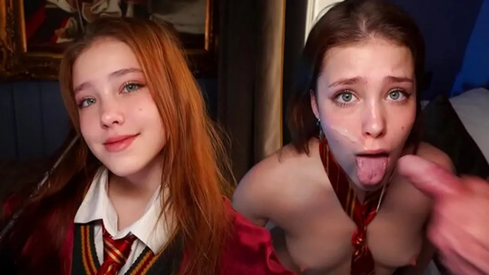 The redhead and the guy staged role-playing games with anal penetration 