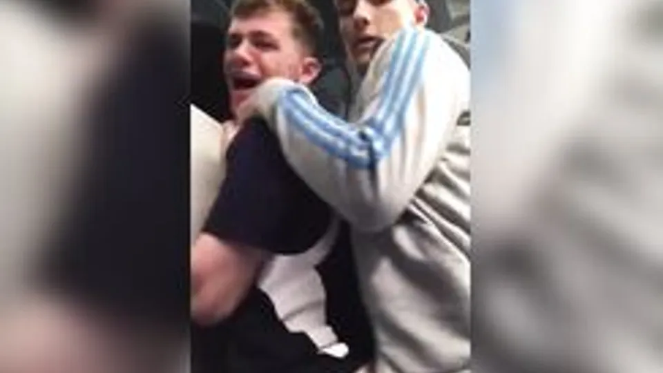the train to the football game boys porn party