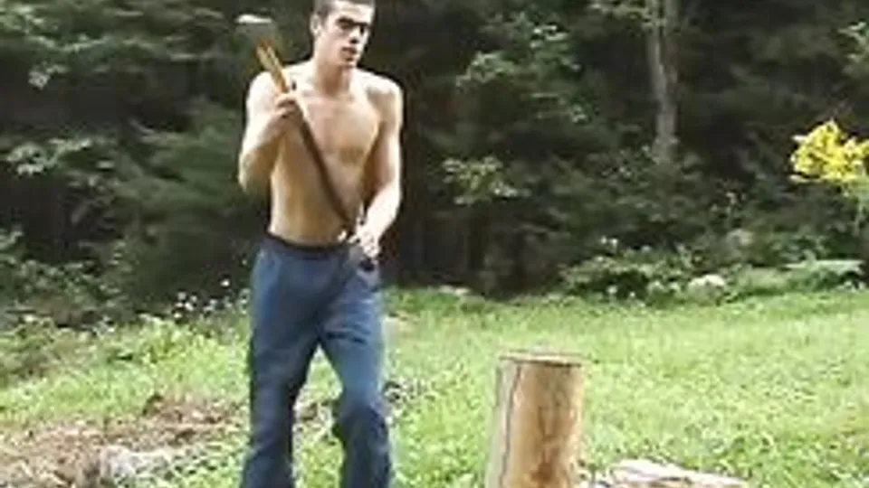 The Wood Chopper Gay Porn Tube