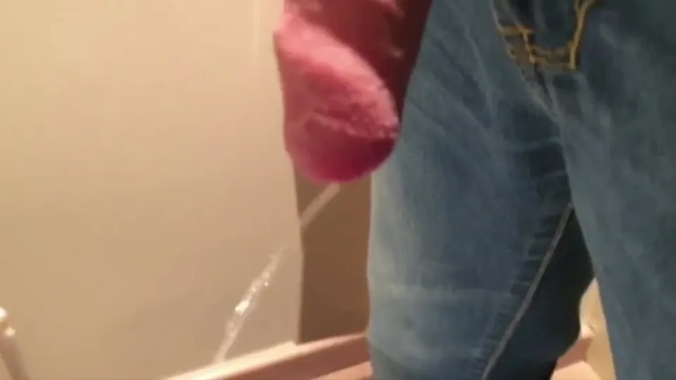 Thick Man Pisses to the Last Drop