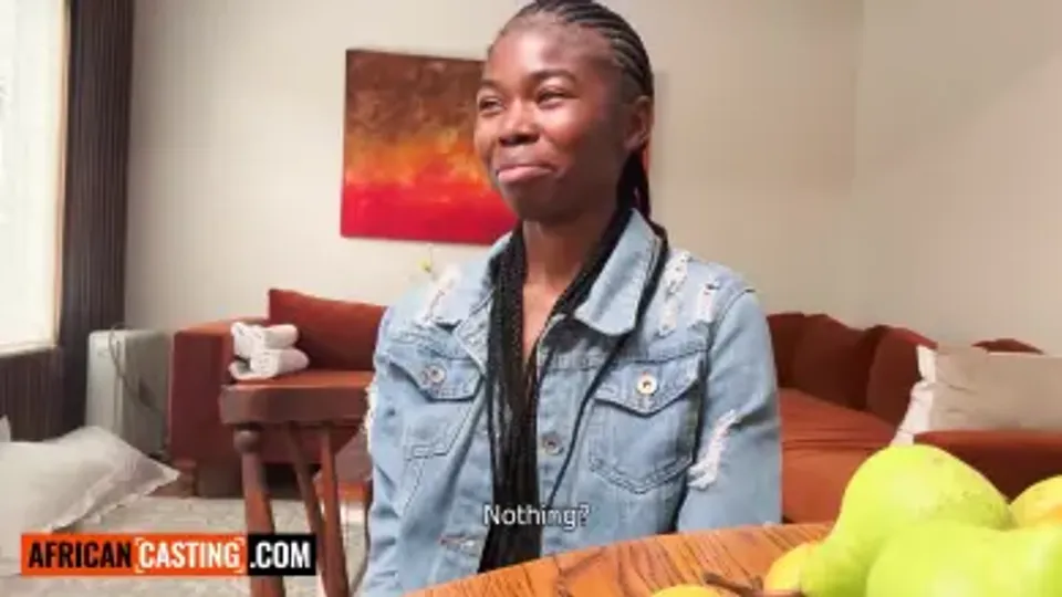 Ebony Teen's One-Time Encounter