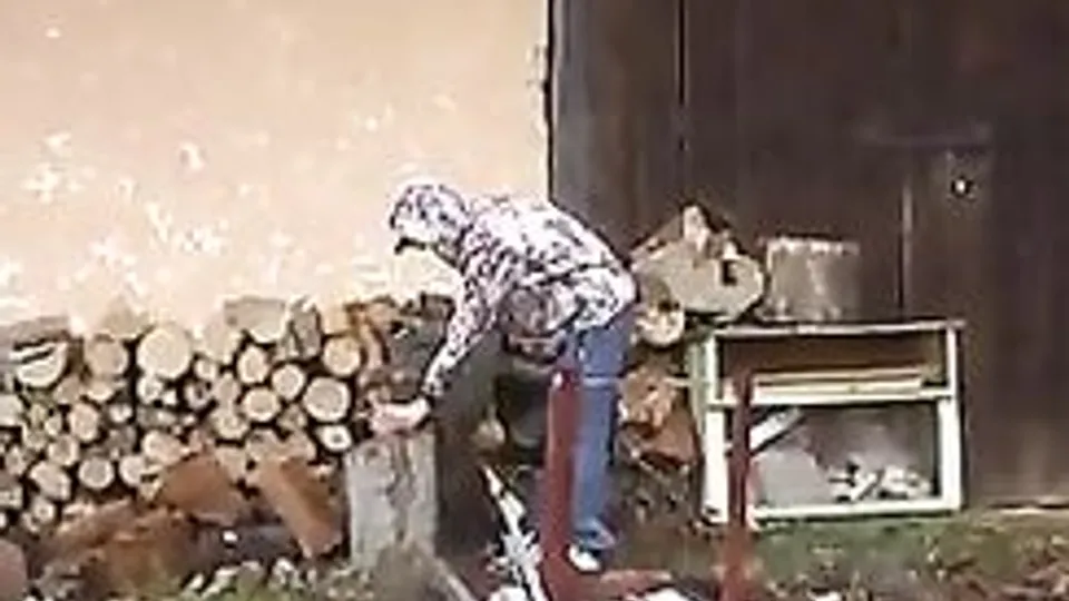 Three curious country lads