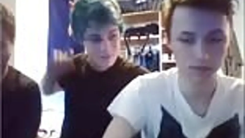 Three Smooth Boys on Webcam
