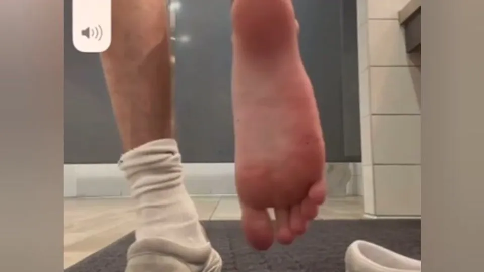 Tiktoker dude ass and footplay compilation