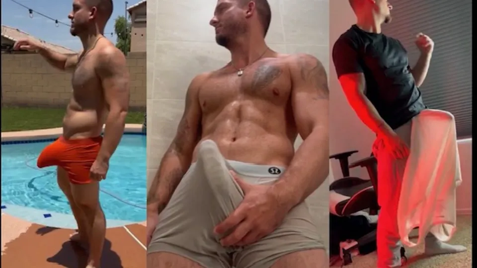 TikTok's James live w bulge + montage his erect bulge - ThisVid.com