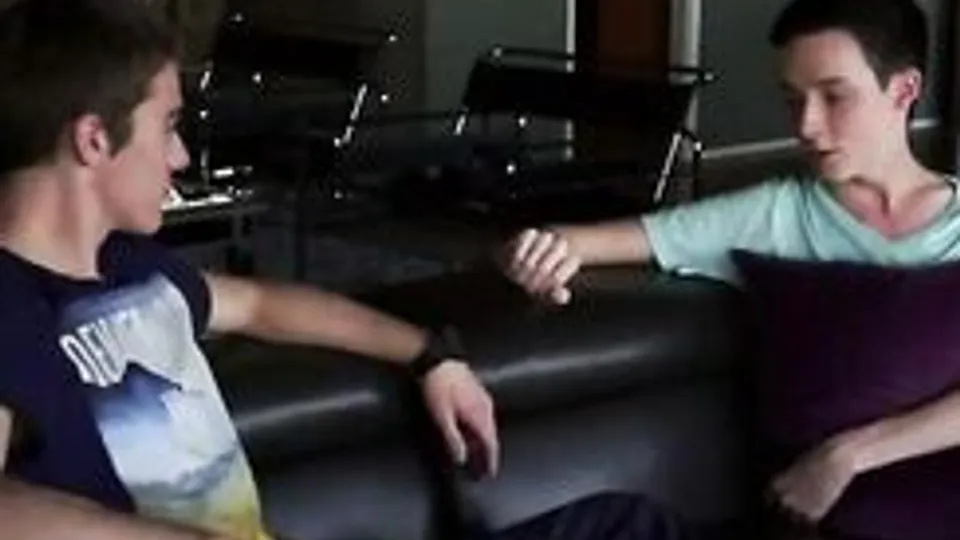 Twink Boys Masturbate in House